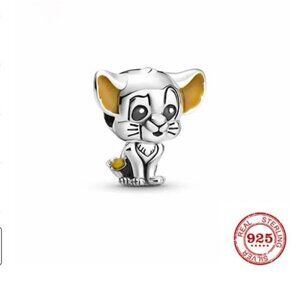 Pandora Disney Sterling Silver Simba from The Lion King Bracelet Charm
